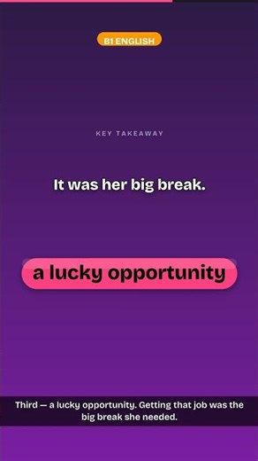 BREAK Has 4 Meanings — Do You Know All of Them? | B1 #Shorts