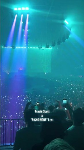 Travis Scott performs “SICKO MODE” Live UK Tour