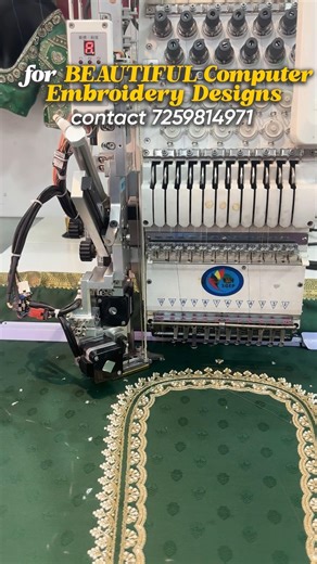 Beautiful Computer Embroidery Designs | Latest Designer Computer Embroidery Work