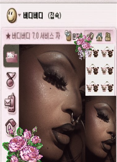 🖤🎀 #muñeca #blackalttiktok #genderqueer #hyperfeminine #makeup