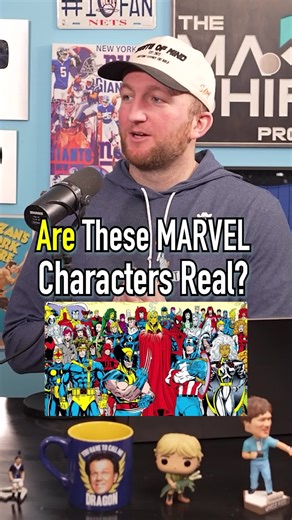 Are These Marvel Characters Real Or Made Up? How’d You Do? #fyp #marvel #mcu #superhero