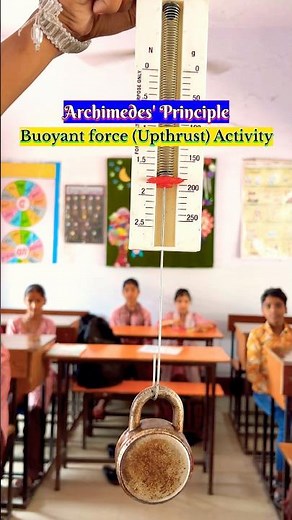 ✅👨‍🏫Upthrust : Buoyant force