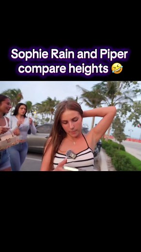 Sophie Rain and Piper Height Comparison on Stream