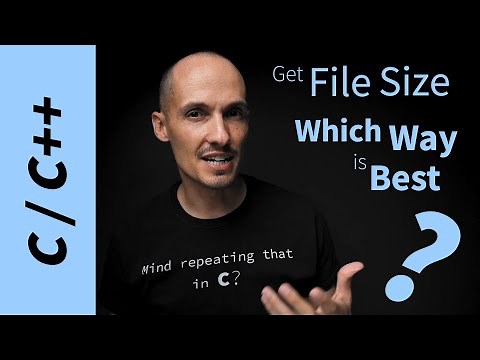 What's the Right Way to Get File Size in C and C++?