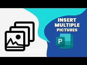 How to insert multiple pictures in publisher