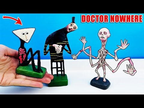 Making Doctor Nowhere: Behold, Filbus, Soap 👁️ New Analog Horror Characters with Clay