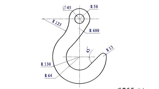 Mastercam 2D绘图练习2