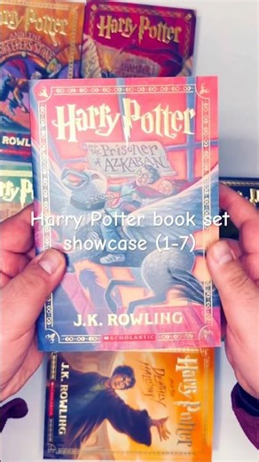 Harry Potter Book set showcase #harrypotter