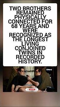 68 Years Together: The Longest-Living Conjoined Twins in History#TrueStory #Brotherhood #Inspiration