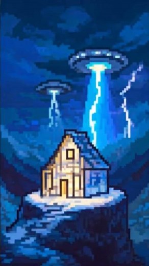 UFO CRASH 8-bit 👽#alien