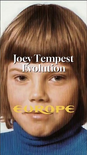The Evolution of Joey Tempest #europe