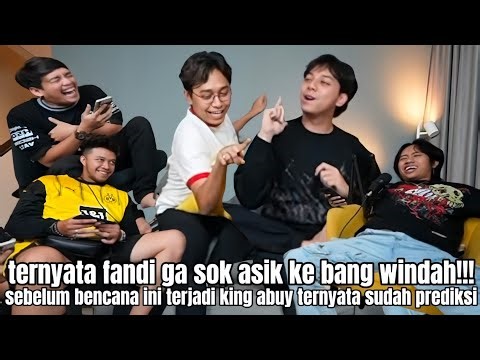 king abuy sudah memprediksikan bencana ini!!