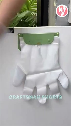 Gloves | Disposable glove rack for easy wearing of gloves