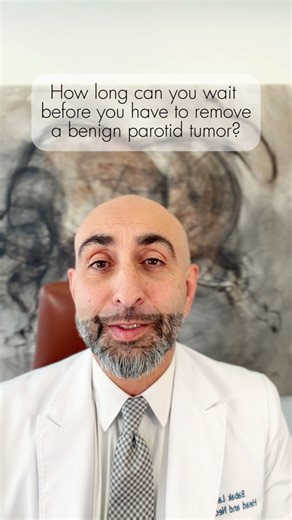 How long can you wait before you have to remove a benign parotid tumor? Dr. Babak Larian explains. Dr. Larian understands how challenging and overwhelming parotid-related issues can be. You don’t have to face it alone — virtual consultations are available to give you clarity and guidance. 👉 Click the Linktree link in our bio to schedule your consult today. 📞 (310) 461-0300 www.parotidmd.com Comment “Parotid” and we’ll dm you a 🔗 for more information about parotid surgery. #parotidectomy #paro