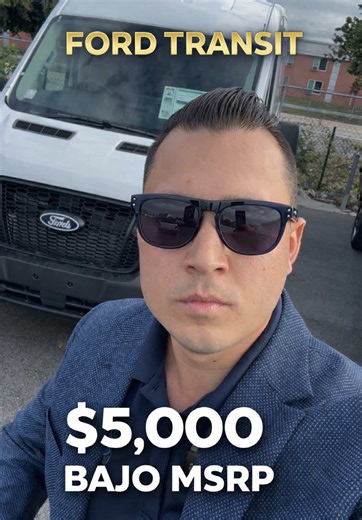 Miami FL Precio real. Ford Transit Cargo Van para compañías — $5,000 por debajo de MSRP. Ideal para LLC, Corp, contratistas, delivery, HVAC, plumbing y electricistas. Proceso claro, sin letras pequeñas. Comenta “TRANSIT” o mándame un DM y te explico cómo funciona para tu negocio. #PrecioReal #MiamiFL #FordTransit #CargoVan #Negocios