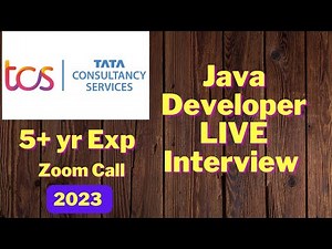 TCS JAVA DEVELOPER INTERVIEW 5+ EXP