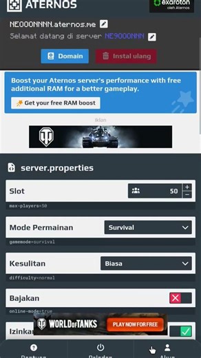 SERVER minecraft NEW VERSION 1.26.3.1