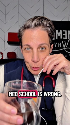 Yup. HALF of what is learned in med schoool is wrong. #medicalgaslighting #functionalmedicine #medicaldisruptor #drefratlamandre #HealthTok