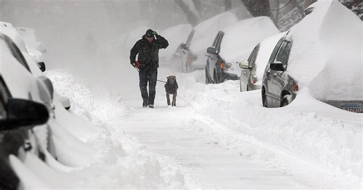 Massive winter storm could bring 20 inches of snow to Boston and northeast, forecast maps show
