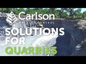 Carlson Machine Control for Quarries