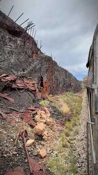 What is this dark mountain near our depot? Watch the video to find out! #history #arizona #train