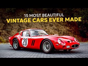 15 MOST Beautiful Vintage Cars Ever Made – Timeless Automotive Art