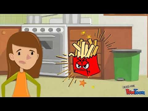 Cuento digital infantil - el dilema de Juanita - cuento sobre alimentación saludable