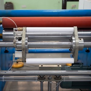 [Hot Item] Factory Outlet Semi Automatic Aluminum Foil Plastic Film Paper Roll to Roll Slitting Rewinding Machine