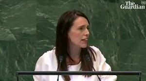 1.5M views · 21K reactions | Jacinda Ardern, leader of the free world? Donald J. Trump was laughed at. New Zealand's prime minsister received thunderous applause. See the wildly contrasting styles of the two world leaders in their speeches to the United Nations general assembly. | Guardian Australia | Facebook
