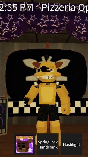 pirate cove spring foxy's Showtime stage 02#fnaf #fredbears #foxy