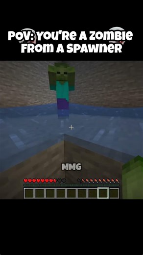 POV: You're A Zombie From A Spawner...💀