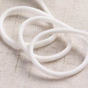 [Hot Item] 3 4 5mm Flat Round Earloop Cord Elastic Band for Facemask
