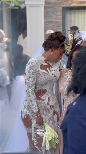 Bride Cries Walking Down Aisle | Emotional Wedding Moment