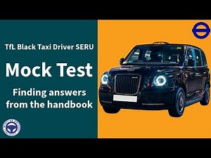 London TfL Taxi Driver SERU Explained | Full Mock Test (MCQs, Fill in the Blanks & Comprehension)