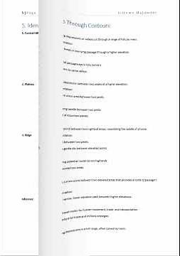 ICSE Class 8 Geography | Representation of Geographical Features | Revision Notes & Map Reading