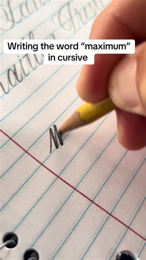 Mastering Cursive: Writing