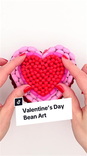 This Valentine’s Day bean art is SO CUTE and colourful! Use our free heart outlines and simple supplies to make these unique homemade Valentines — it’s so much fun! ♥️🫘🎨 For this craft you'll need: Free Printable Heart Template Cardstock Cardboard Acrylic Paint Tacky Glue Dried Beans Glossy Mod Podge Black Marker Glue Tape #valentinecraft #heartcraft #valentinesday #cardboardcrafts #valentinesinspo #kidsvalentines #craftsforkids #activitiesforkids #kidscrafts #valentinesdecor #valentinediys #b