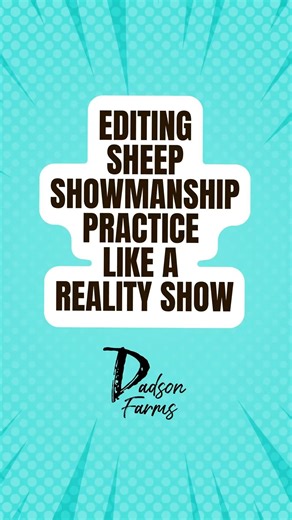 They said ‘practice makes perfect’… they didn’t say it’d be quiet 😂 #stockshowkids #showmanship