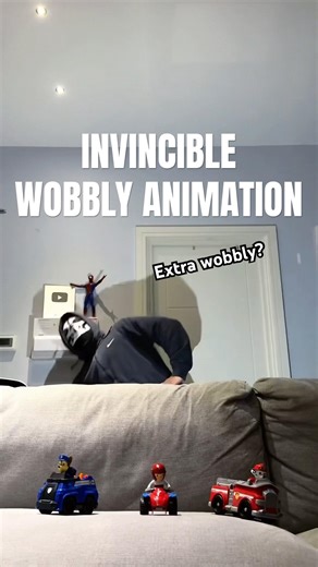 Invincible wobbly animation 99.99% accurate? 💀 #shorts | 🎶: “Estilo Horizonte Diamante”