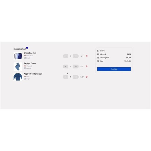 🛒 Demo: E-Commerce Shopping Cart In React & Nextjs