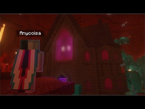 Construi um MEGA nether hub no Minecraft SURVIVAL!!!