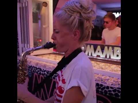Amazing Saxophone Player In Ibiza