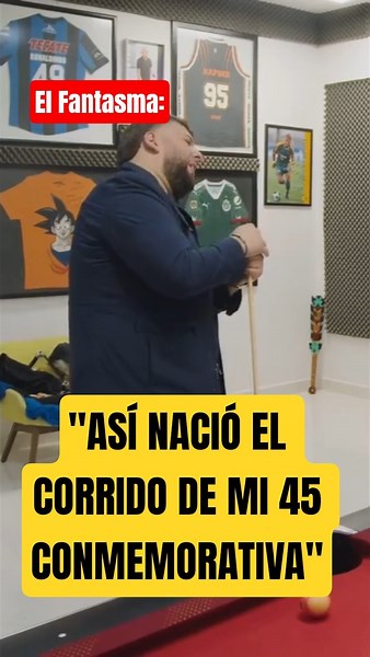 😱 This is how the #corridos of #elfantasma began, which are a success today 🔥 #elfantasma #franco...