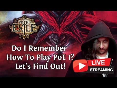 [SC SSF] Do I Still Remember How To Play Path of Exile 1? 🔴LIVE !merch !sponsors