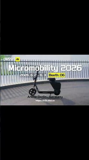 OKAI's all-new seated scooters — ES700S & EB320.