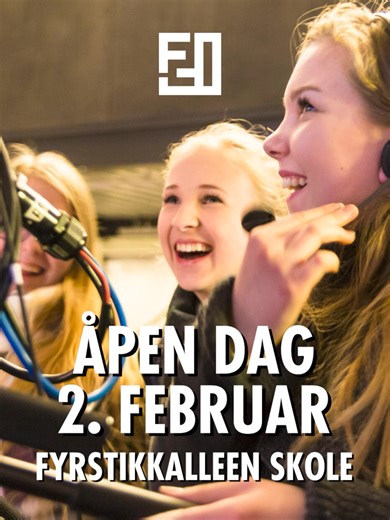 Velkommen til åpen dag på F21 mandag 2. februar kl.15.30-18.30 🔥 #f21 #åpendag #im #mk #st #vgs #oslo #fyrstikkalleenskole