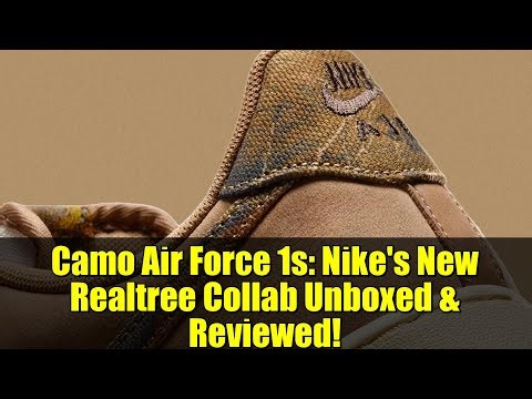 Camo Air Force 1s: Nike's New Realtree Collab Unboxed & Reviewed!