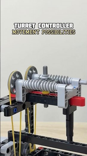Turret Controller Movement Possibilities #lego #legotechnic #mechanism