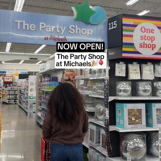 Your one-stop shop for party must-haves! The Party Shop at Michaels has 100s of supplies starting at only 99¢!🎉 | Michaels Stores