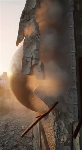 Wrecking Ball vs Concrete Wall 🏗️